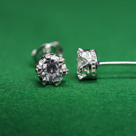 Iced Bling Crown Stud Collection
