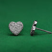 Iced Bling Heart Stud Collection