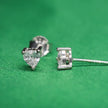 Iced Bling Heart Stud Collection