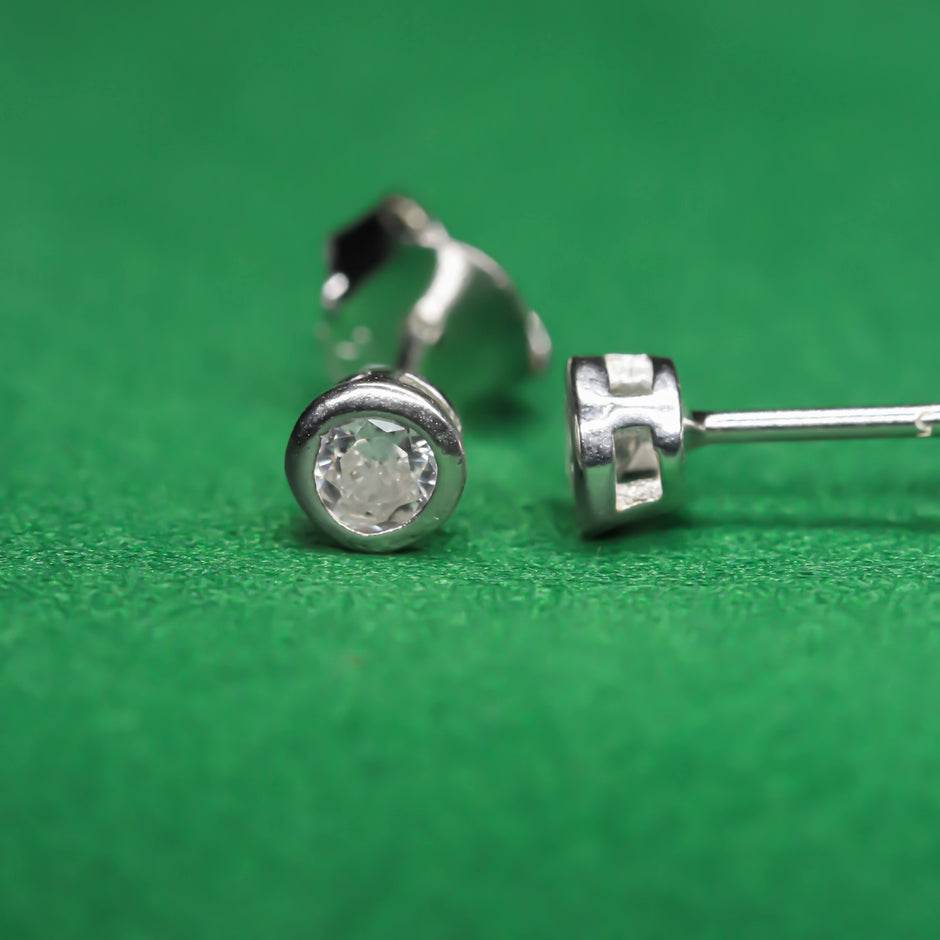 ICED BLING  Round Stud Collection