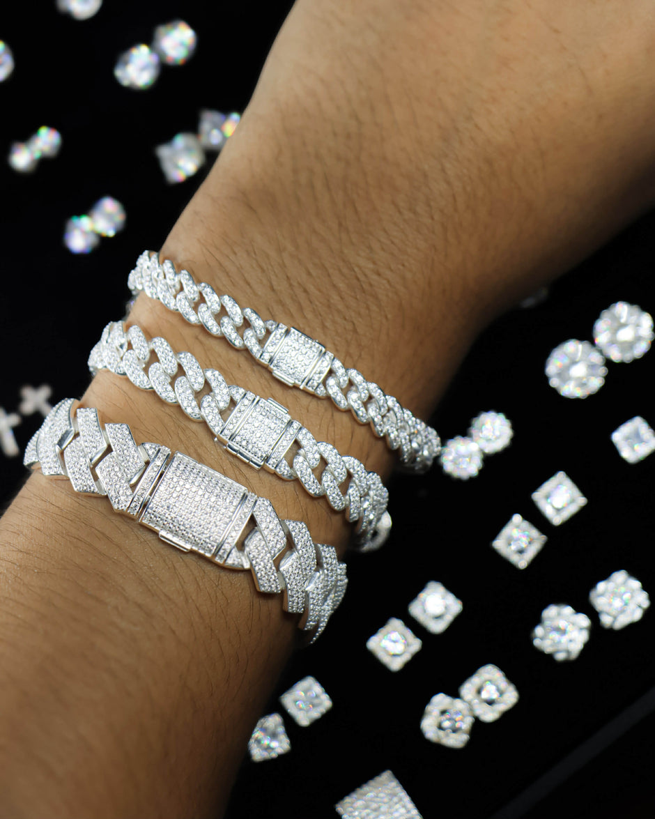 Iced Bling Miami Cuban Bracelets