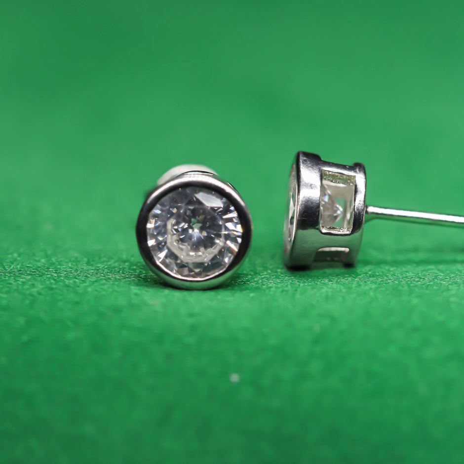 ICED BLING  Round Stud Collection