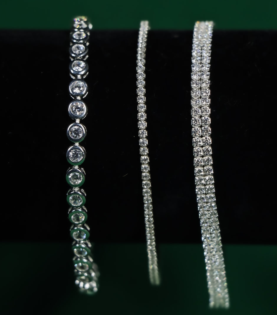 Iced Bling Tennis Bracelets