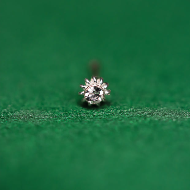 Iced Bling " Claw " Nosepin