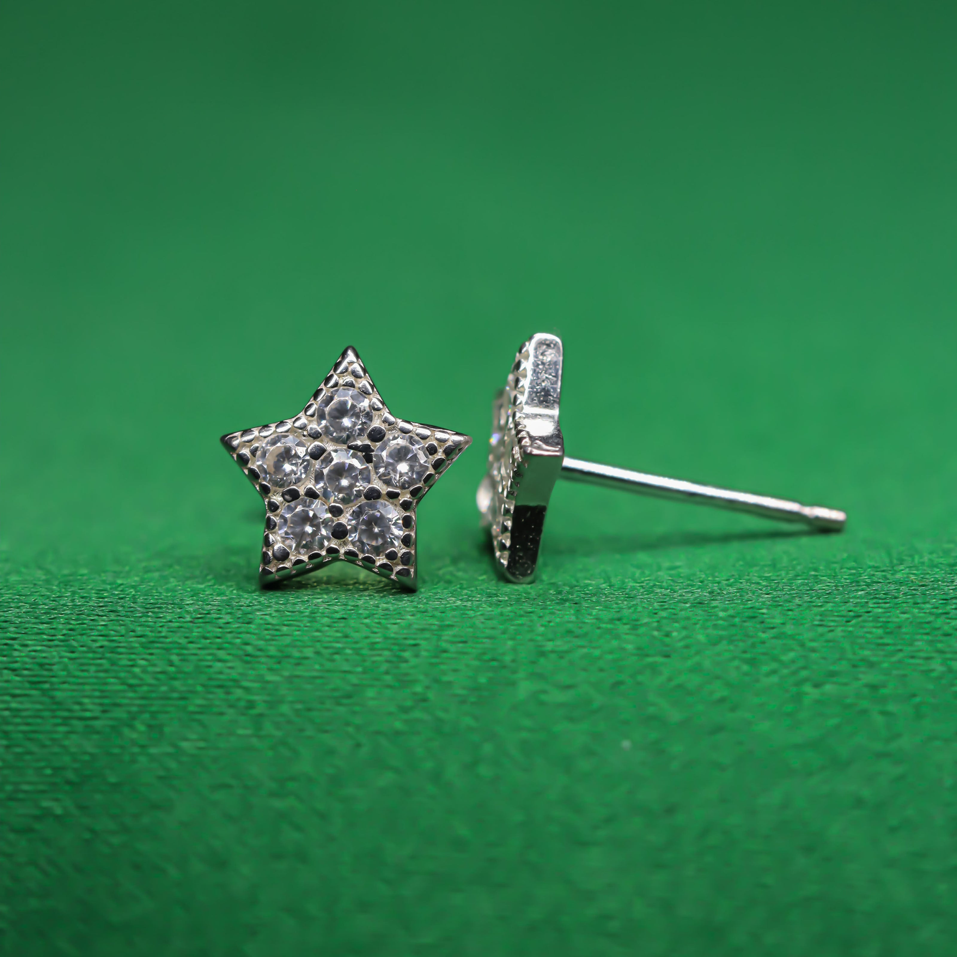 ICED BLING Star Stud Collection