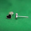 Iced Bling Heart Stud Collection