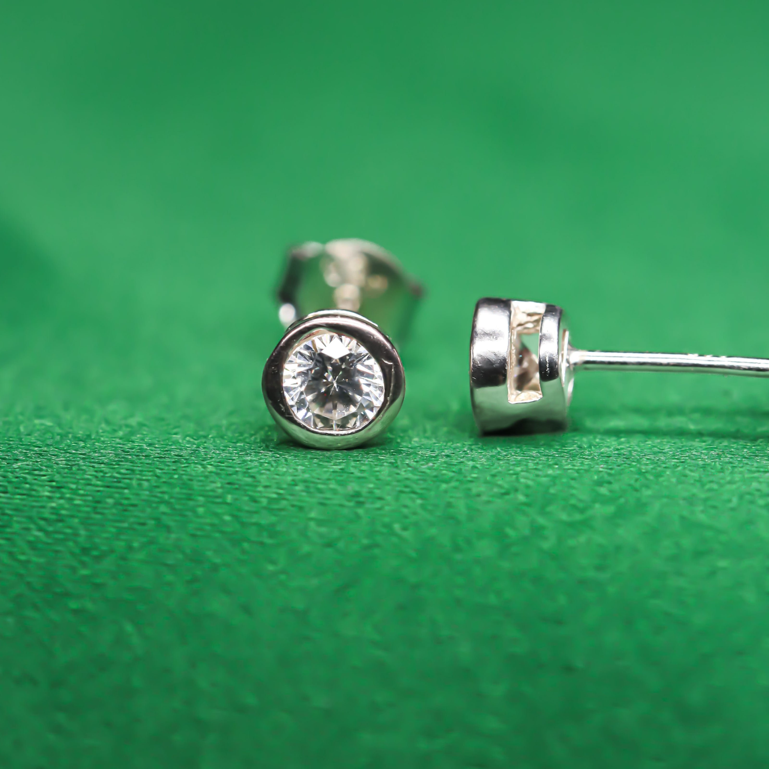 ICED BLING  Round Stud Collection