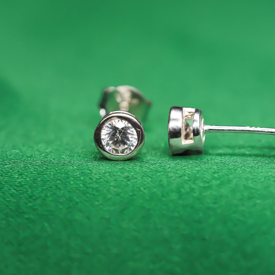 ICED BLING  Round Stud Collection