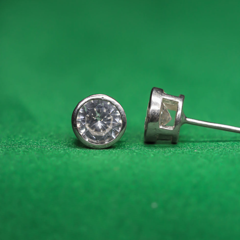 ICED BLING  Round Stud Collection